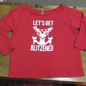 "Let's Get Blitzened" Holiday shirt